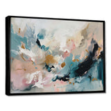 Delicate Brushstrokes Abstract Painting V - Abstract Canvas Wall Art