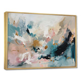 Delicate Brushstrokes Abstract Painting V - Abstract Canvas Wall Art