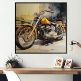 Motorcycle Freedom On Two Wheels - Motorcycle Canvas Wall Art