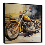 Motorcycle Freedom On Two Wheels - Motorcycle Canvas Wall Art