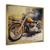 Motorcycle Freedom On Two Wheels - Motorcycle Canvas Wall Art