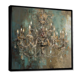 Grand Chandelier Showcase III - Fashion Canvas Wall Art