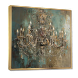 Grand Chandelier Showcase III - Fashion Canvas Wall Art