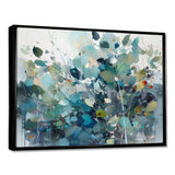 Green Leaf Foliage III - Floral Canvas Wall Art