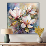 Pink Magnolia Symphony III - Floral Canvas Wall Art