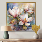 Pink Magnolia Symphony III - Floral Canvas Wall Art