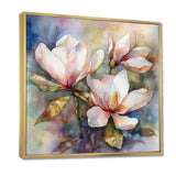 Pink Magnolia Symphony III - Floral Canvas Wall Art