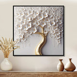 White Orchid Tree Garden Of Branches VIII - Landscapes Canvas Wall Art