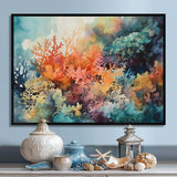 Vibrant Coral Reef I - Landscapes Canvas Wall Art