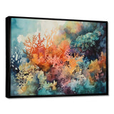 Vibrant Coral Reef I - Landscapes Canvas Wall Art