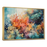 Vibrant Coral Reef I - Landscapes Canvas Wall Art