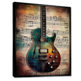 Playing To The Melody - Music Canvas Wall Art