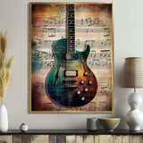 Playing To The Melody - Music Canvas Wall Art