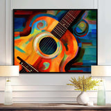 Music In Color I - Music Canvas Wall Art