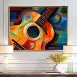 Music In Color I - Music Canvas Wall Art