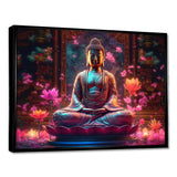 Starlight Buddha I - Spiritual Canvas Wall Art