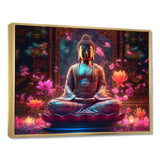 Starlight Buddha I - Spiritual Canvas Wall Art