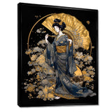 Elegant Japanese Woman VI - Fashion Canvas Wall Art