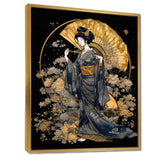 Elegant Japanese Woman VI - Fashion Canvas Wall Art