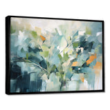 Blue Botanical Garden III - Abstract Canvas Wall Art