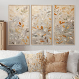 Beige Botanical Impressions I - Multi-Panels