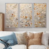 Beige Botanical Impressions I - Multi-Panels