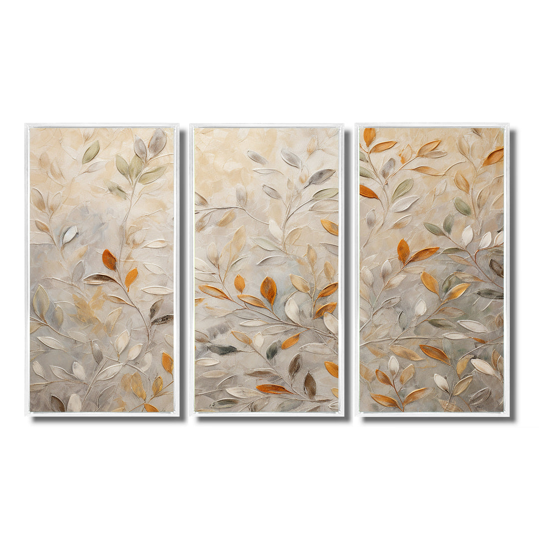 Beige Botanical Impressions I - Multi-Panels