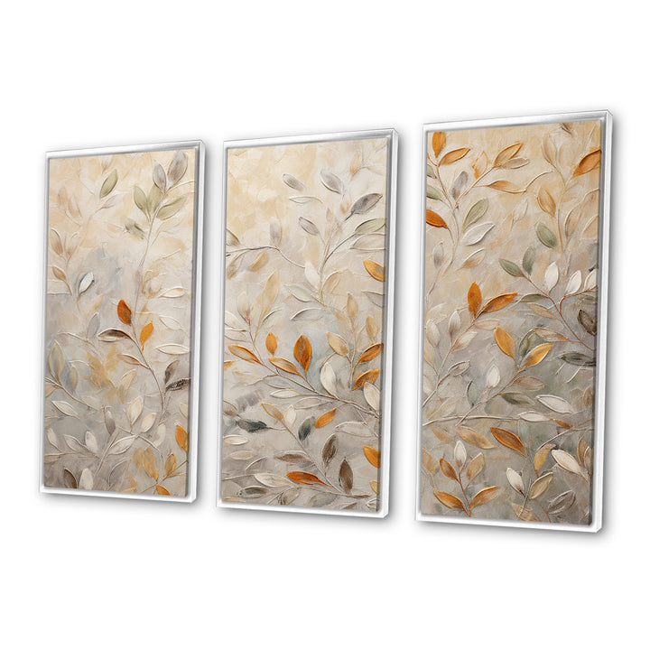 Beige Botanical Impressions I - Multi-Panels