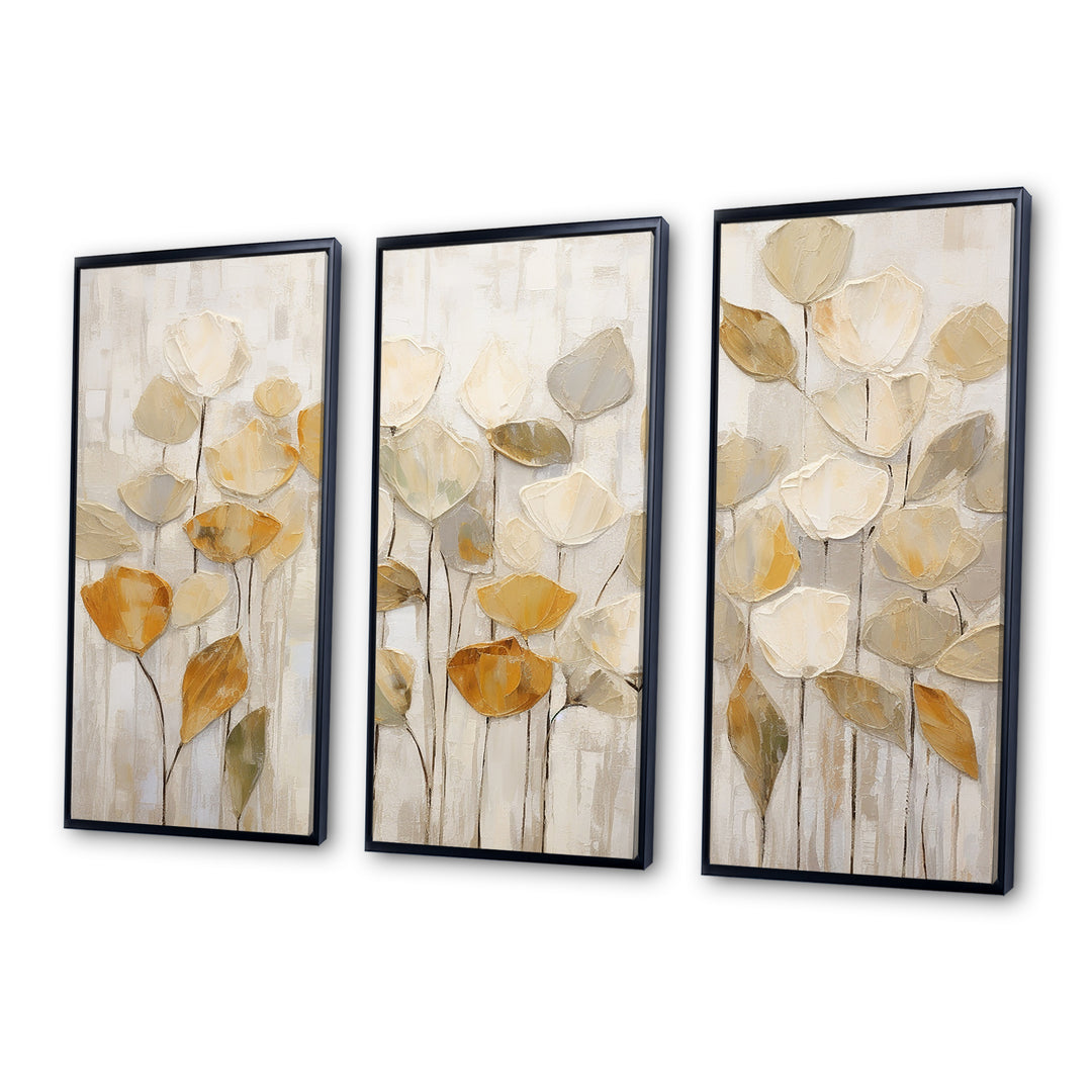 Beige Botanical Impressions II - Multi-Panels