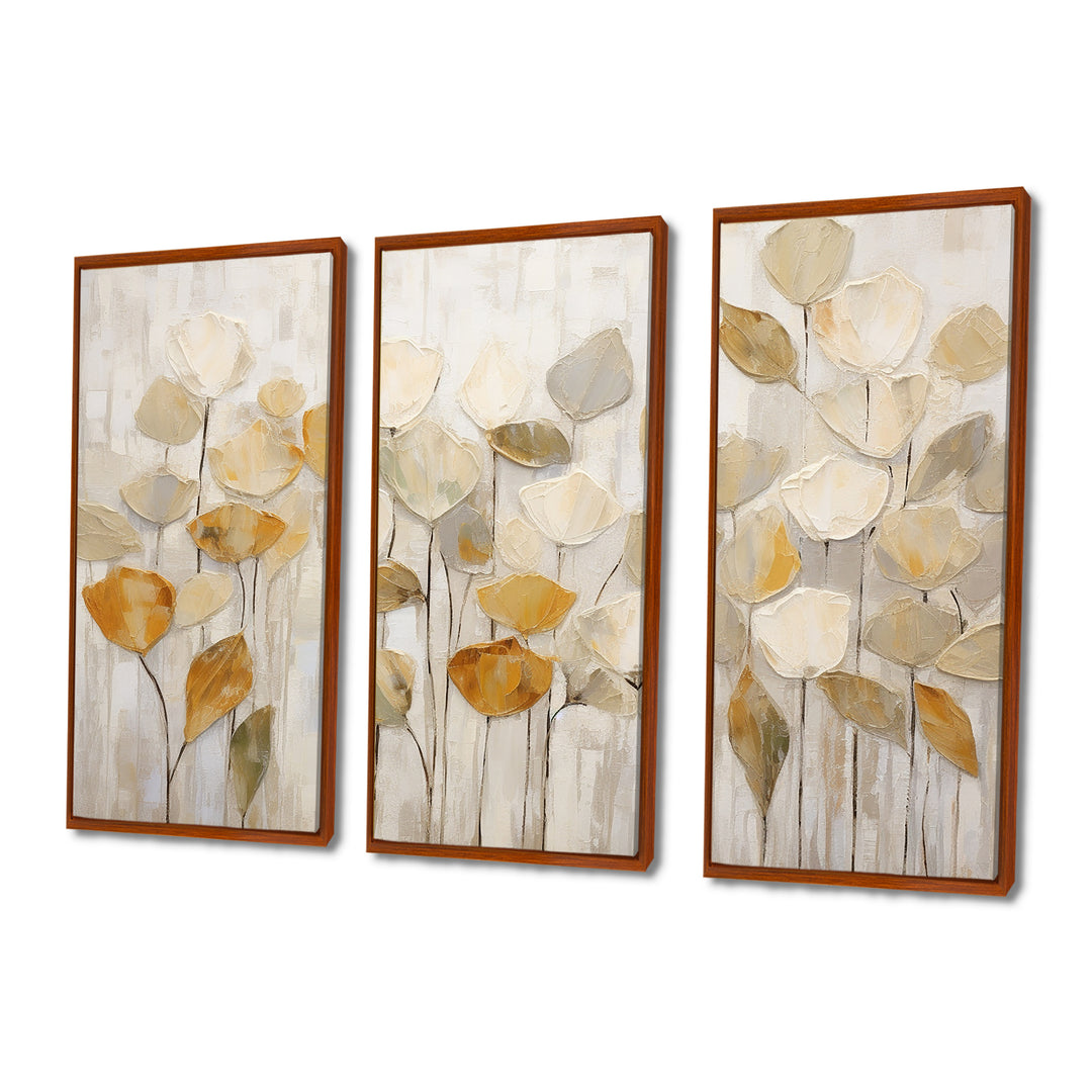 Beige Botanical Impressions II - Multi-Panels