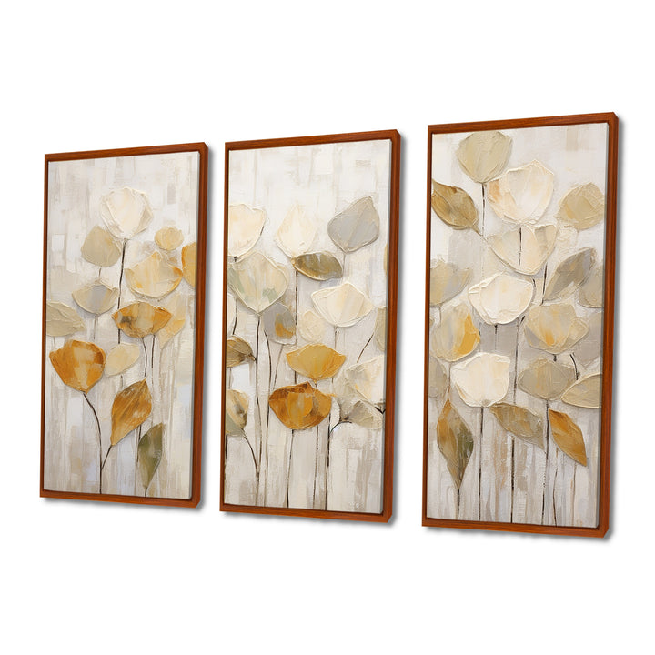 Beige Botanical Impressions II - Multi-Panels