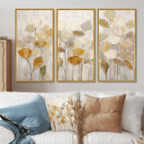 Beige Botanical Impressions II - Multi-Panels