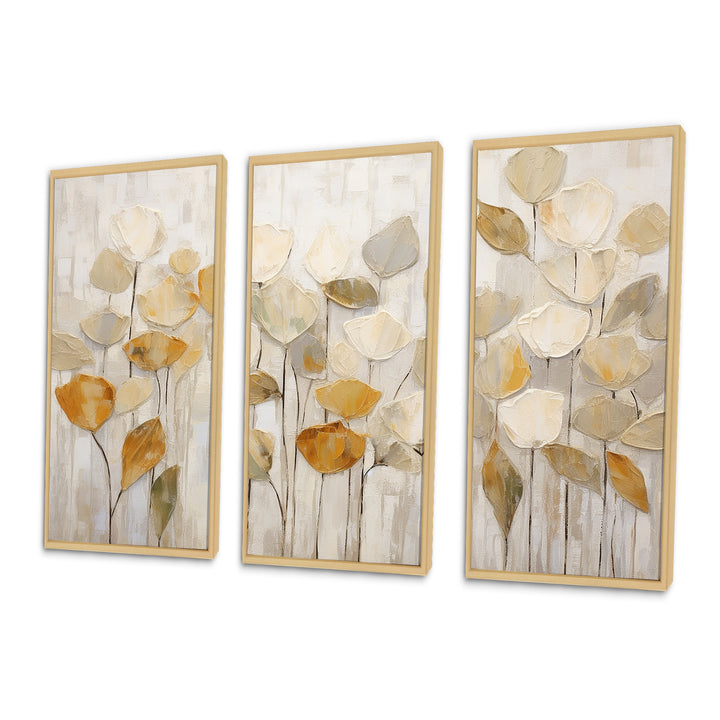 Beige Botanical Impressions II - Multi-Panels
