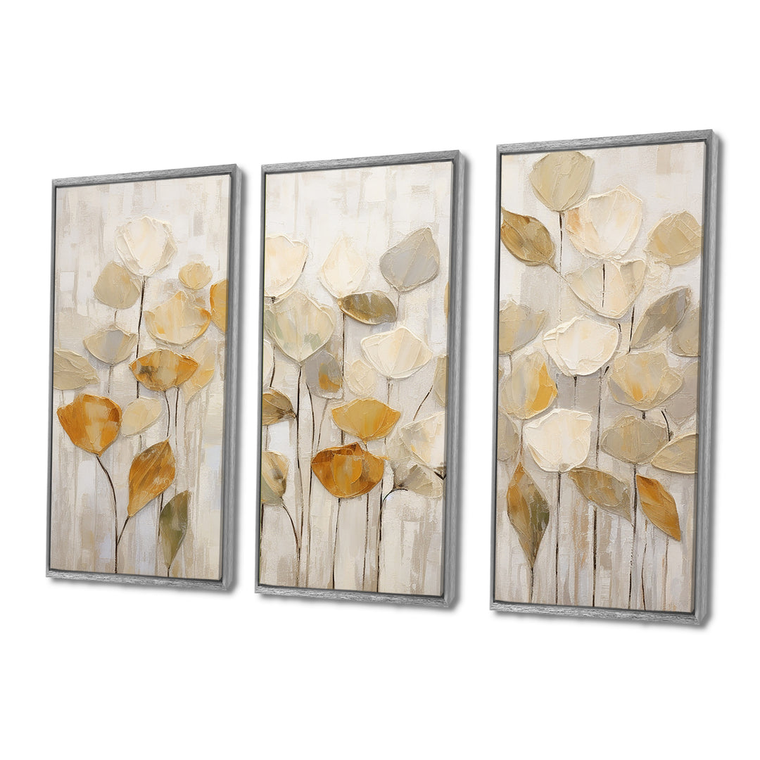 Beige Botanical Impressions II - Multi-Panels
