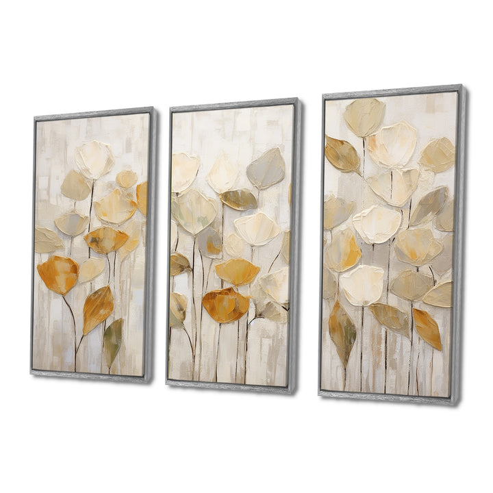 Beige Botanical Impressions II - Multi-Panels