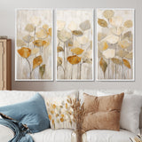 Beige Botanical Impressions II - Multi-Panels