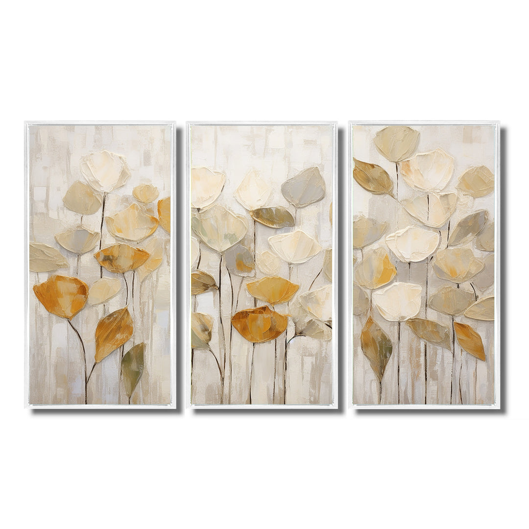 Beige Botanical Impressions II - Multi-Panels