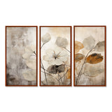 Beige Botanical Impressions III - Split Panel Canvas Art