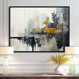 Abstract Cityscape III - Abstract Canvas Wall Art