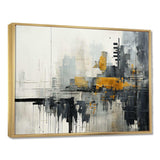 Abstract Cityscape III - Abstract Canvas Wall Art