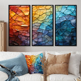 Colorful Mosaic II - Multi-Panels