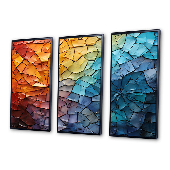 Colorful Mosaic II - Multi-Panels