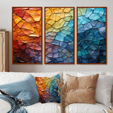 Colorful Mosaic II - Multi-Panels