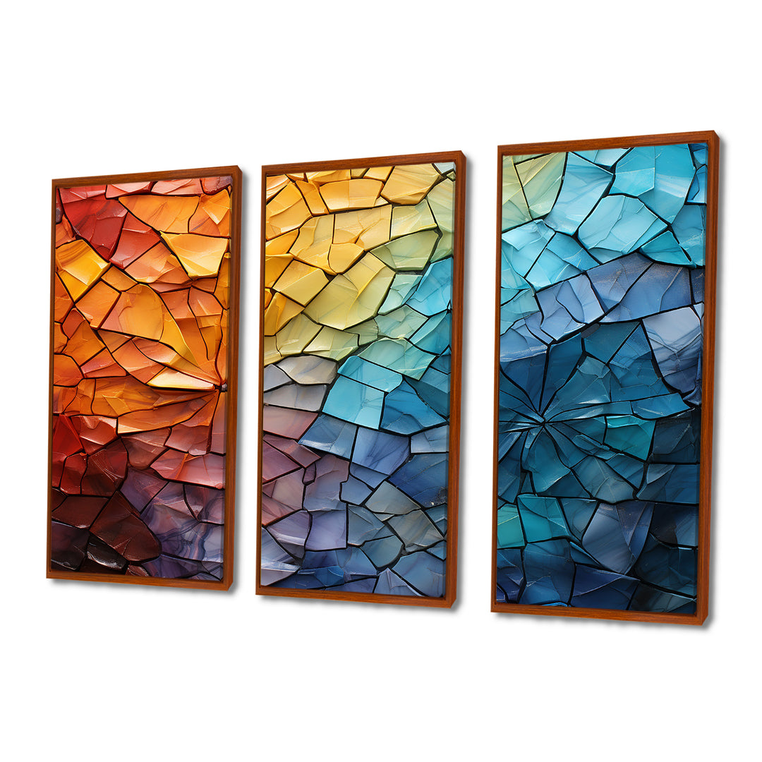 Colorful Mosaic II - Multi-Panels