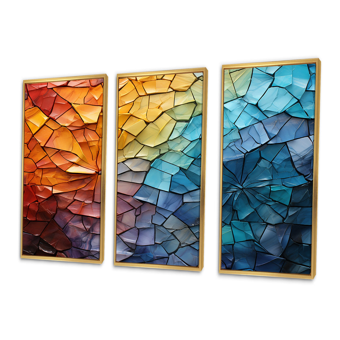 Colorful Mosaic II - Multi-Panels