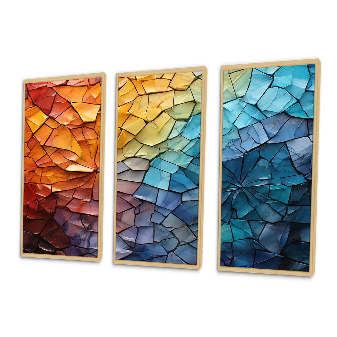 Colorful Mosaic II - Multi-Panels