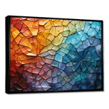 Colorful Mosaic II - Abstract Canvas Wall Art