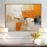 Textile Symphony II - Abstract Canvas Wall Art