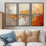 Orange Impressions I - Multi-Panels