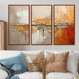 Orange Impressions I - Multi-Panels